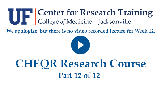 We apologize, but there is no video recorded lecture for Week 12.