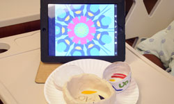 Image: A few of the creations patients can make with bedside arts.