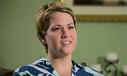 Image: After suffering from intense migraines, Elizabeth Wiard learned she had a brain tumor that needed to be surgically removed. Thanks to a successful high-stakes operation by UF Health neurosurgeon Daryoush Tavanaiepour, MD, Elizabeth’s tumor is gone and she’s now back to her nursing duties at UF Health Jacksonville.