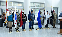 Image: Images from the 2016 Veterans Day celebration held Wednesday, Nov. 9 in the East Expansion of the Clinical Center.