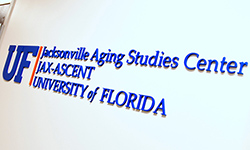 Image: The Jacksonville Aging Studies Center, or JAX-ASCENT, is located on the second floor of the Professional Office Building on the UF Health Jacksonville campus.
