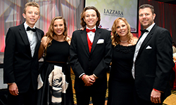 Image: Pictured, from left, are the Hemmen family: Nolan, Sarah, Chris, Pam and Geoff.