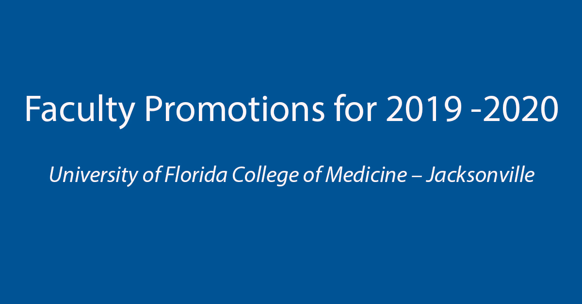 14 UF COMJ faculty members receive promotions for 20192020 » College