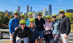 Image: David, Karen and their friends enjoy staying active together and exploring Jacksonville.