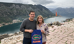 Image: David and Karen are both University of Florida alumni and love travelling together.