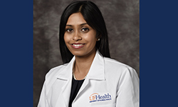 Image: Ruchira Singh, MD, FACOG, an associate professor at the University of Florida College of Medicine – Jacksonville and chief of the division of urogynecology and reconstructive pelvic surgery, was selected as the recipient of the 2025 Faculty Enhancement Opportunity, or FEO Award.