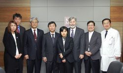 Image: Jay Schauben, third from right, said he formed new friendships during his professional visit to South Korea in February.